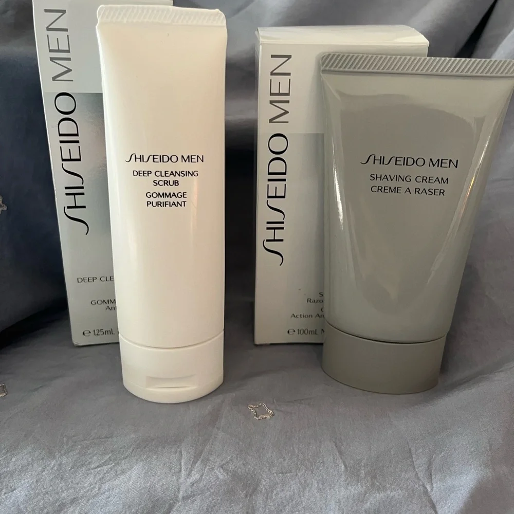 SHISEIDO Men Skincare - (4) items New - lids SEALED with  boxes - Picture 3 of 9